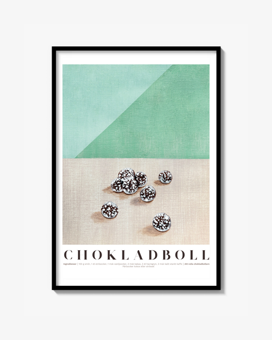 Chokladboll - Poster