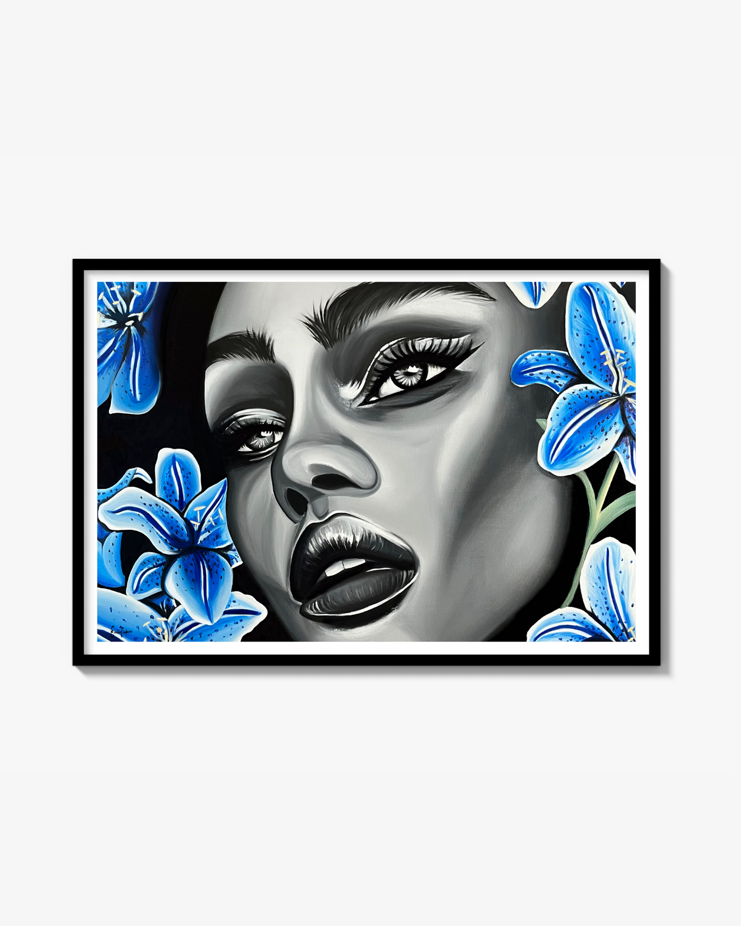 Midnight Lillies - Fine art print (limited)