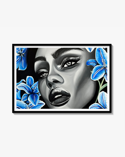 Midnight Lillies - Fine art print (limited)