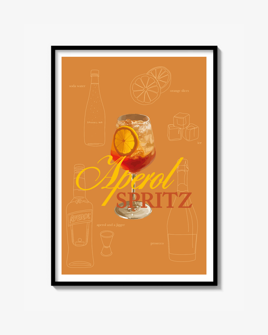 Aperol Spritz Fine Art Print