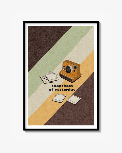 Polaroid Snapshots Poster