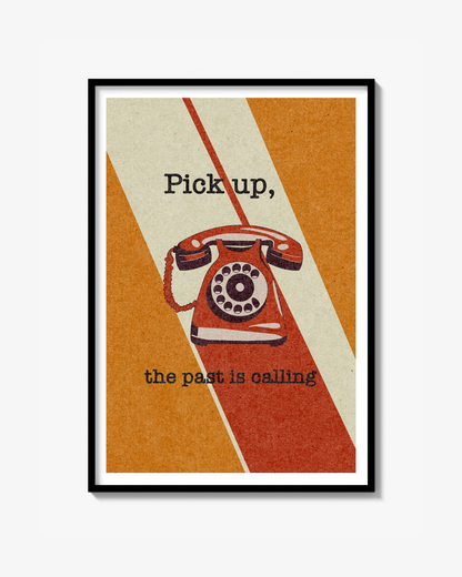 Dial Tone Nostalgia Poster