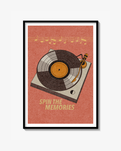 Vinyl Soundtrack Poster