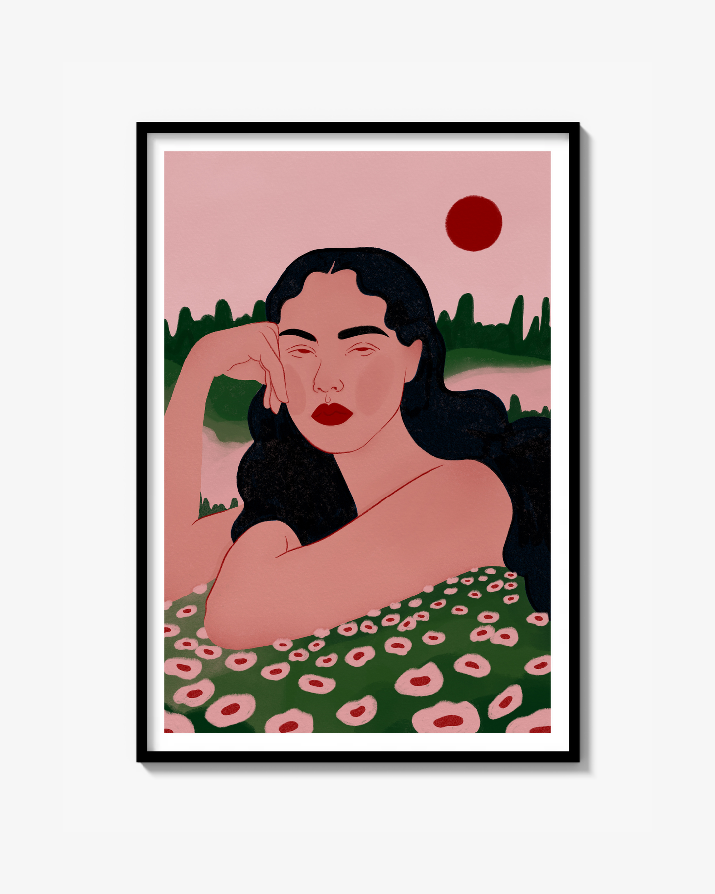 Poppy Field Poster