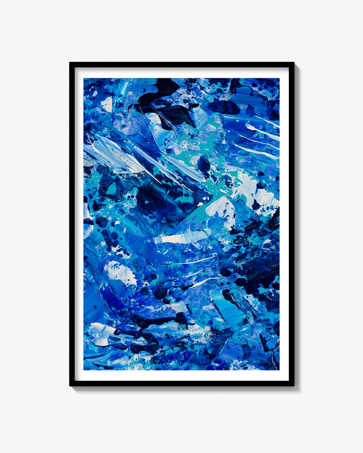 Blåmusseltrion - Poster