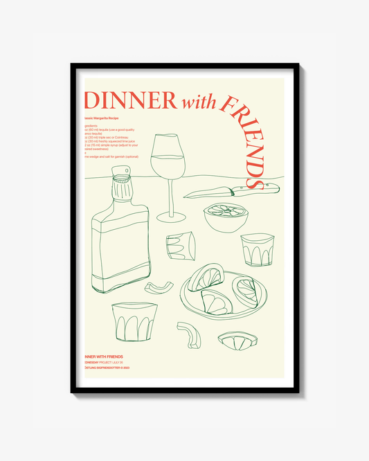 DINNER WITH FRIENDS - Poster