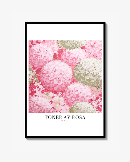 Toner av rosa Poster