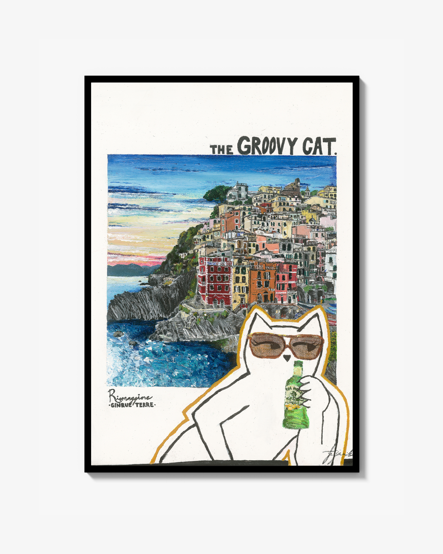 Groovy Riomaggiore - Poster