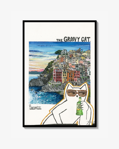 Groovy Riomaggiore - Poster