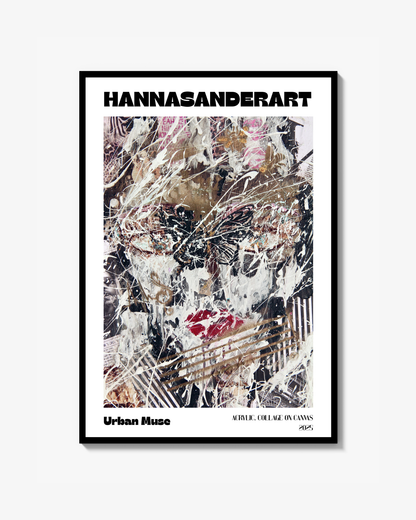 Urban Muse (Cropped) Fine Art Print