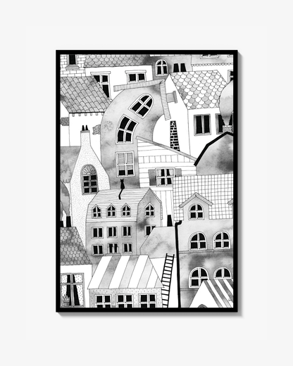 Compact City Poster