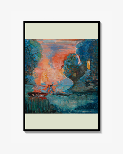 A Boy, a Girl, and their Dog Poster