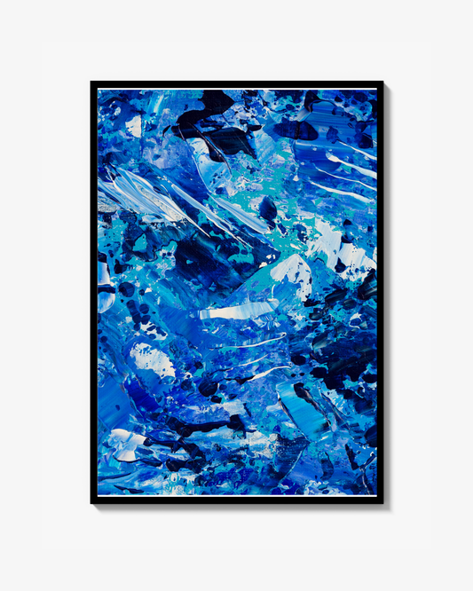 Blåmusseltrion - Poster