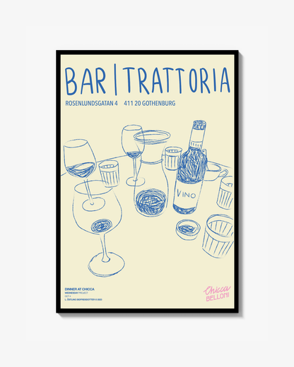 DINNER AT CHICCA - POSTER