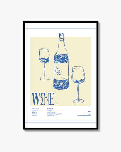 WINE - POSTER