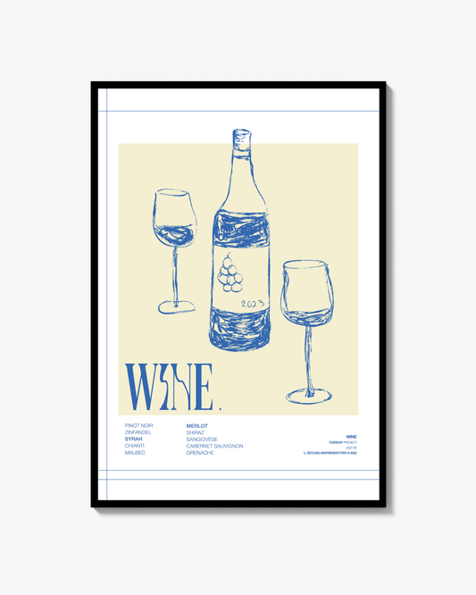 WINE - POSTER