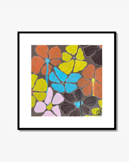 Floral garden - Poster