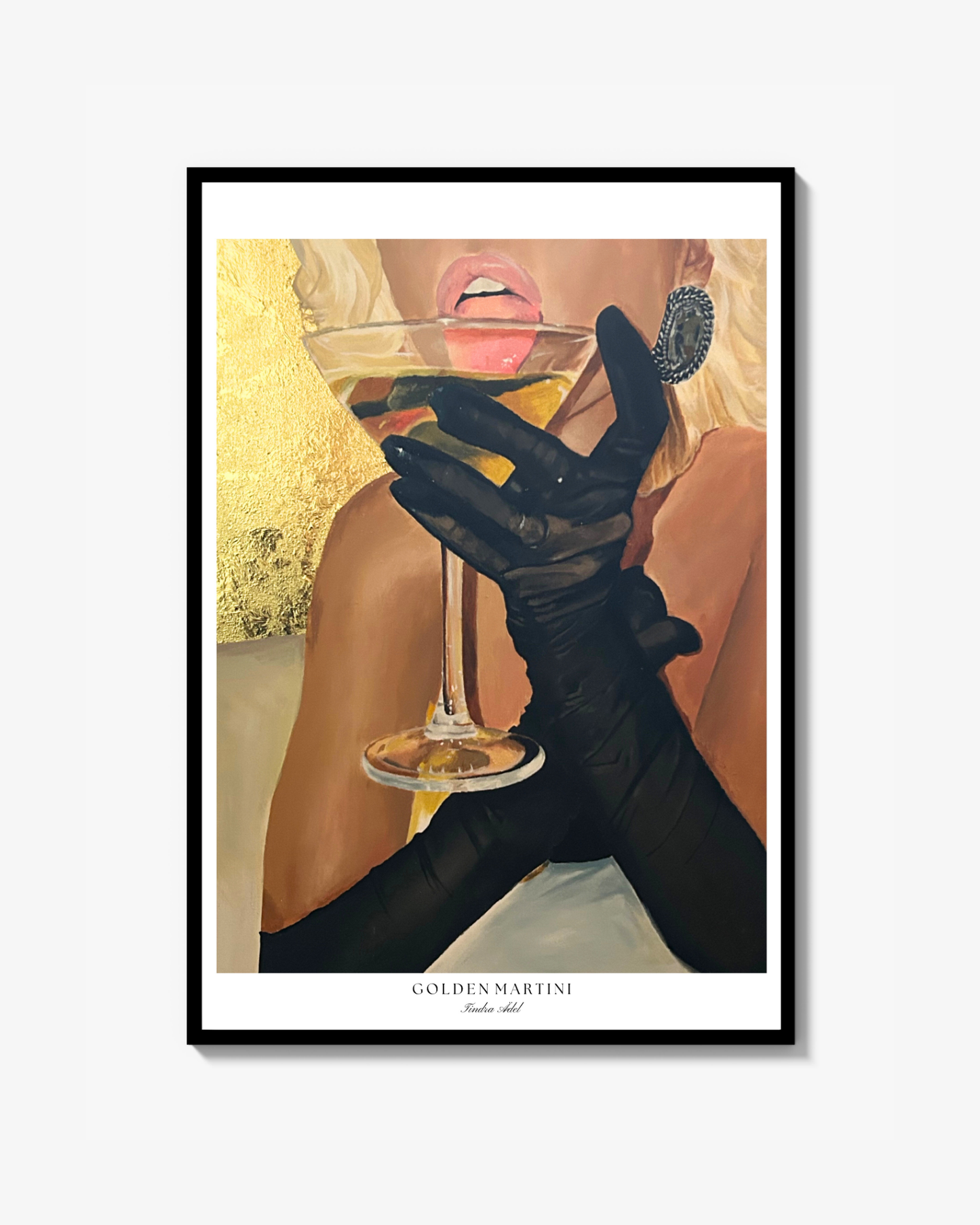 Golden Martini - Print