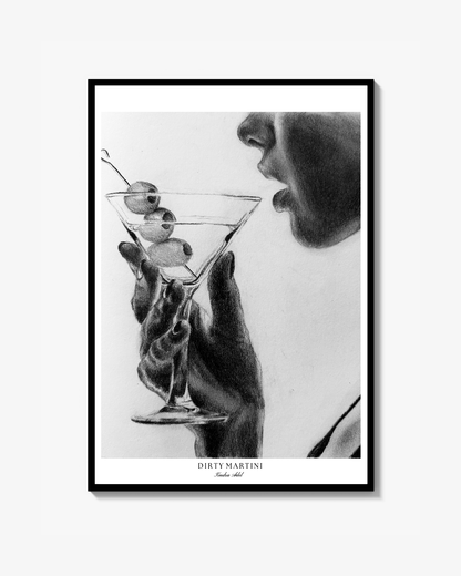 Dirty Martini - Print