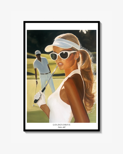 Golden drive - Print