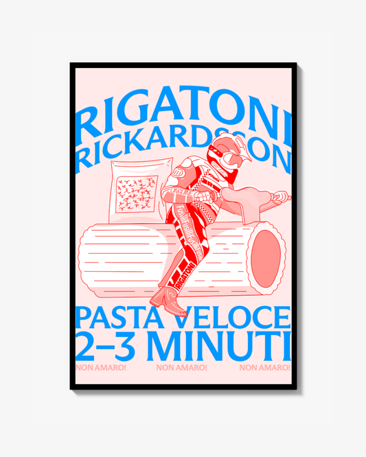 Rigatoni Rickardsson - Poster