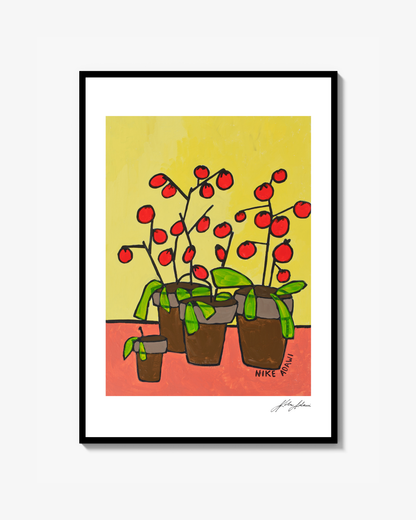 Tomatplanta Print