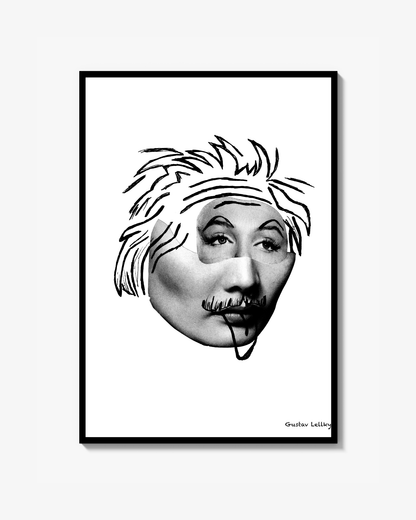 Selfportrait b&w Print