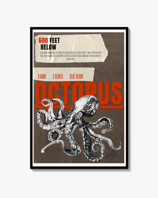 600 FEET BELOW 1 - poster
