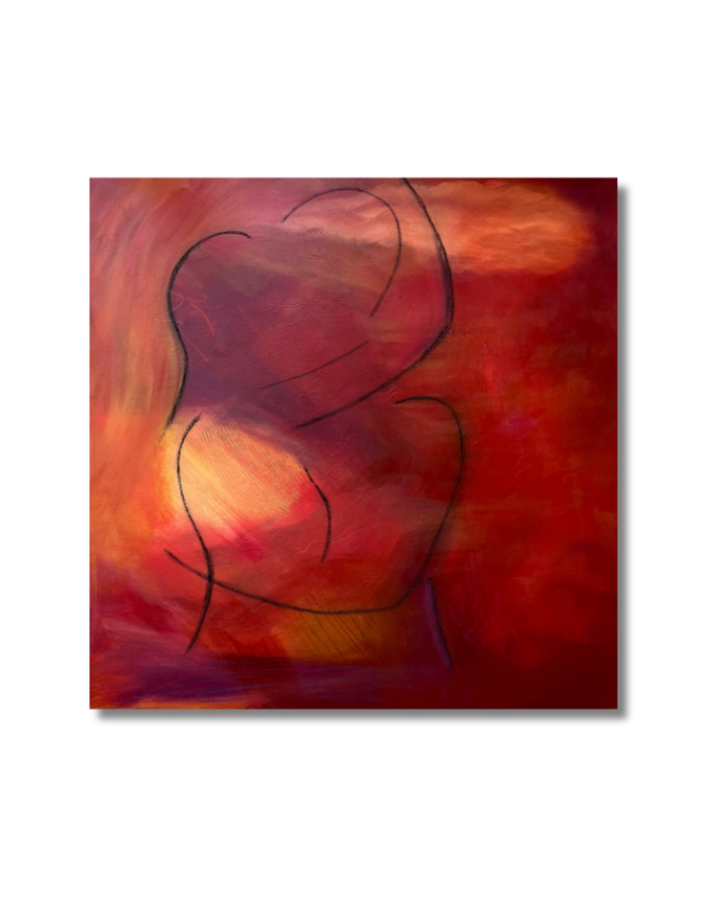 The love embrace, original painting