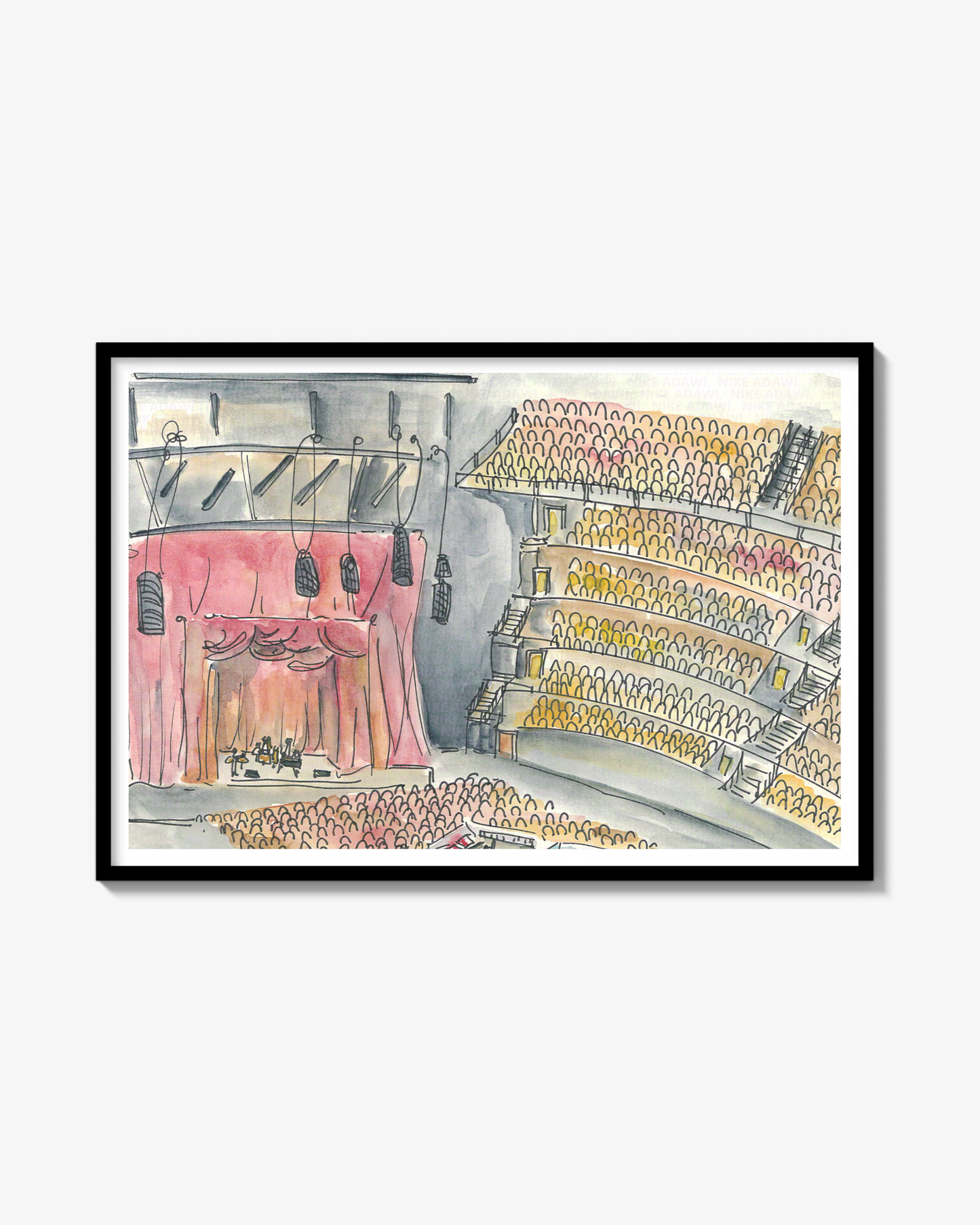Bob Dylan concert Print