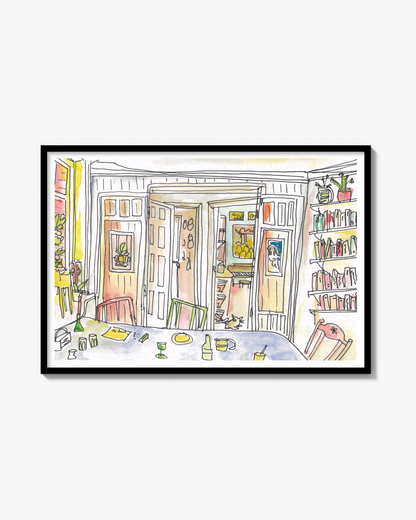 Malins Morning Print