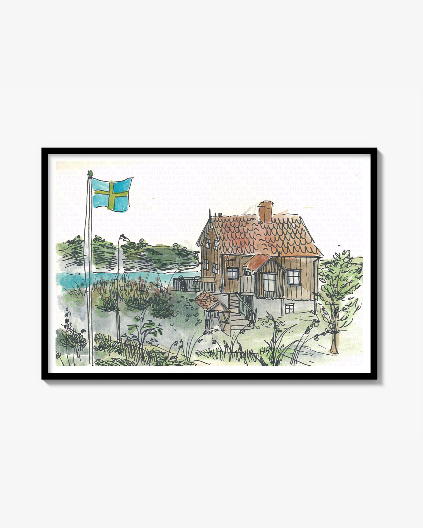 Gullholmen Print