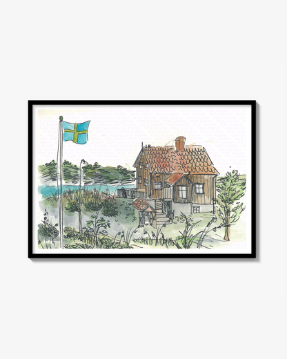 Gullholmen Print