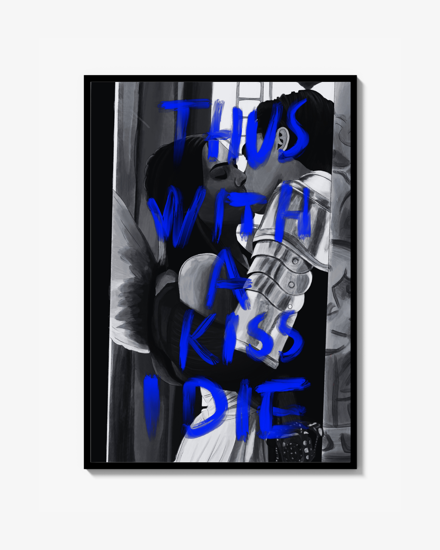 With a kiss Poster