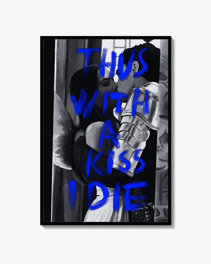 With a kiss Poster