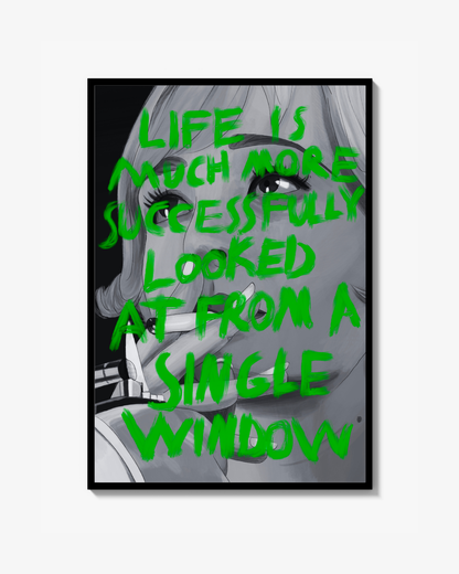 A singel window Poster