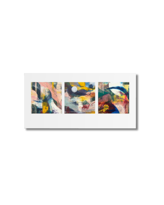 Månsonaten triptyk, limited edition fine art print