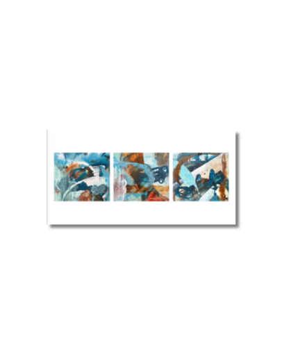 Hembygd triptyk, begrænset oplag Fine Art Print