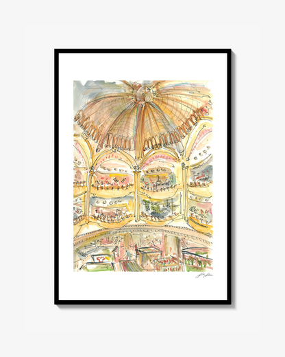 Galeries Lafayette Print
