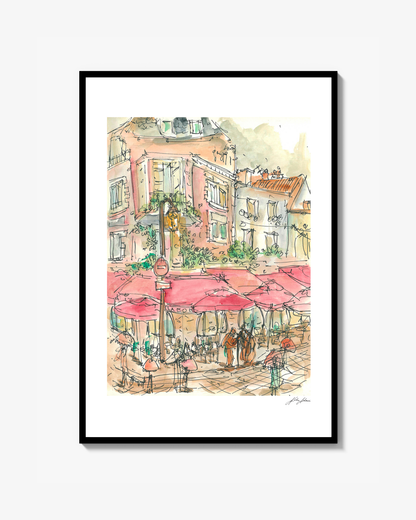 Montmartre Print