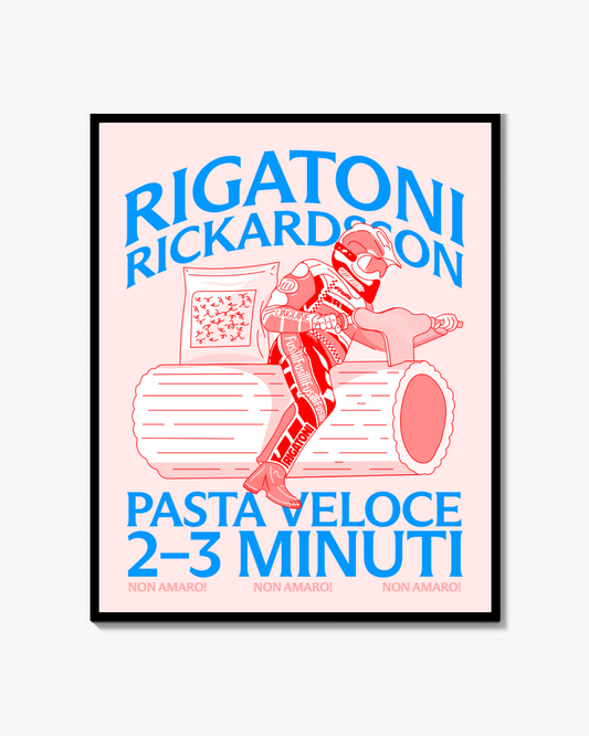 Rigatoni Rickardsson - Poster