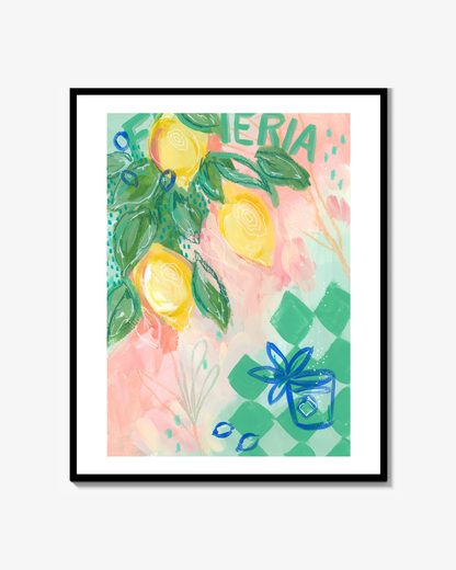 Under the Mallorcan Sun No. 1 Fine Art Print