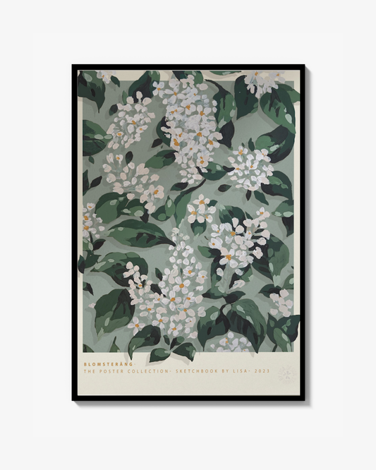 Blomsteräng - Poster