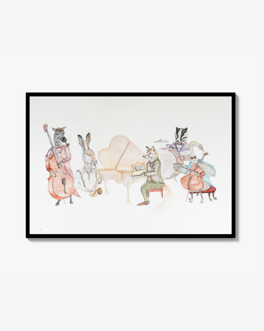 The Secret Jazz Society Poster