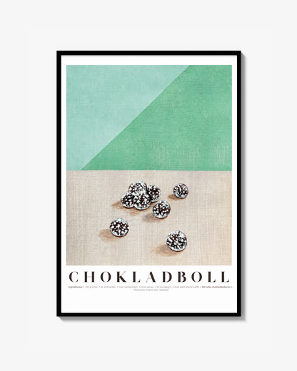 Chokladboll - Poster
