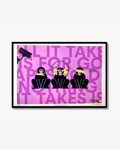 MONKEY BUSINESS (Fine Art Print)