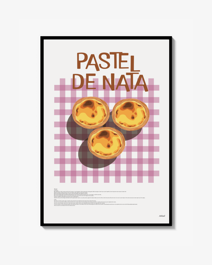 Pastel de nata Poster