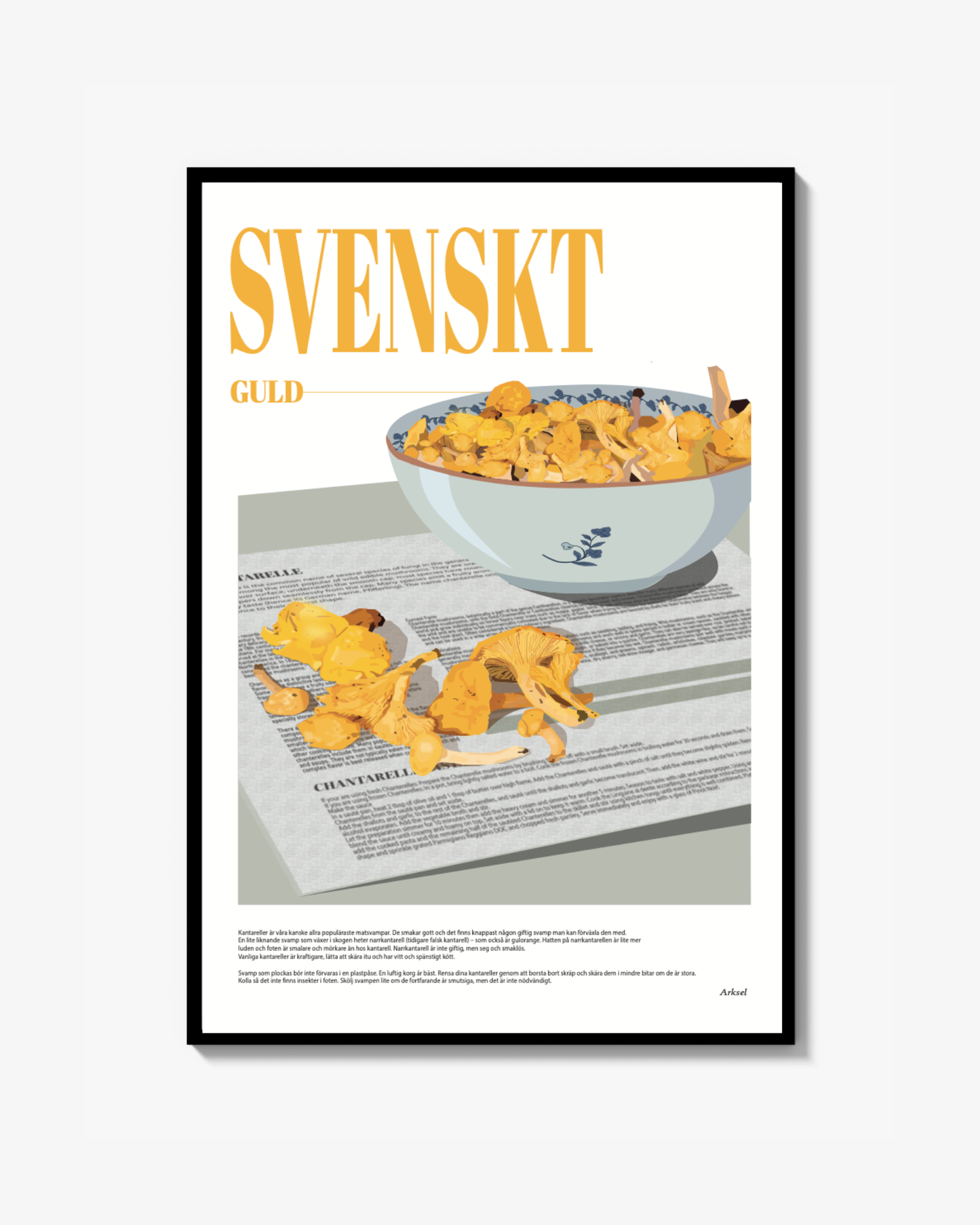 Svenskt guld Poster