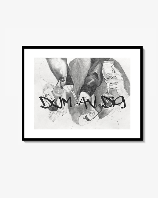 Dum av dig Poster