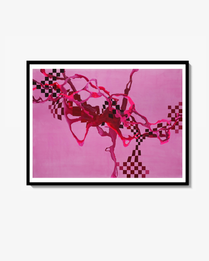 Serotonin Kunst Poster